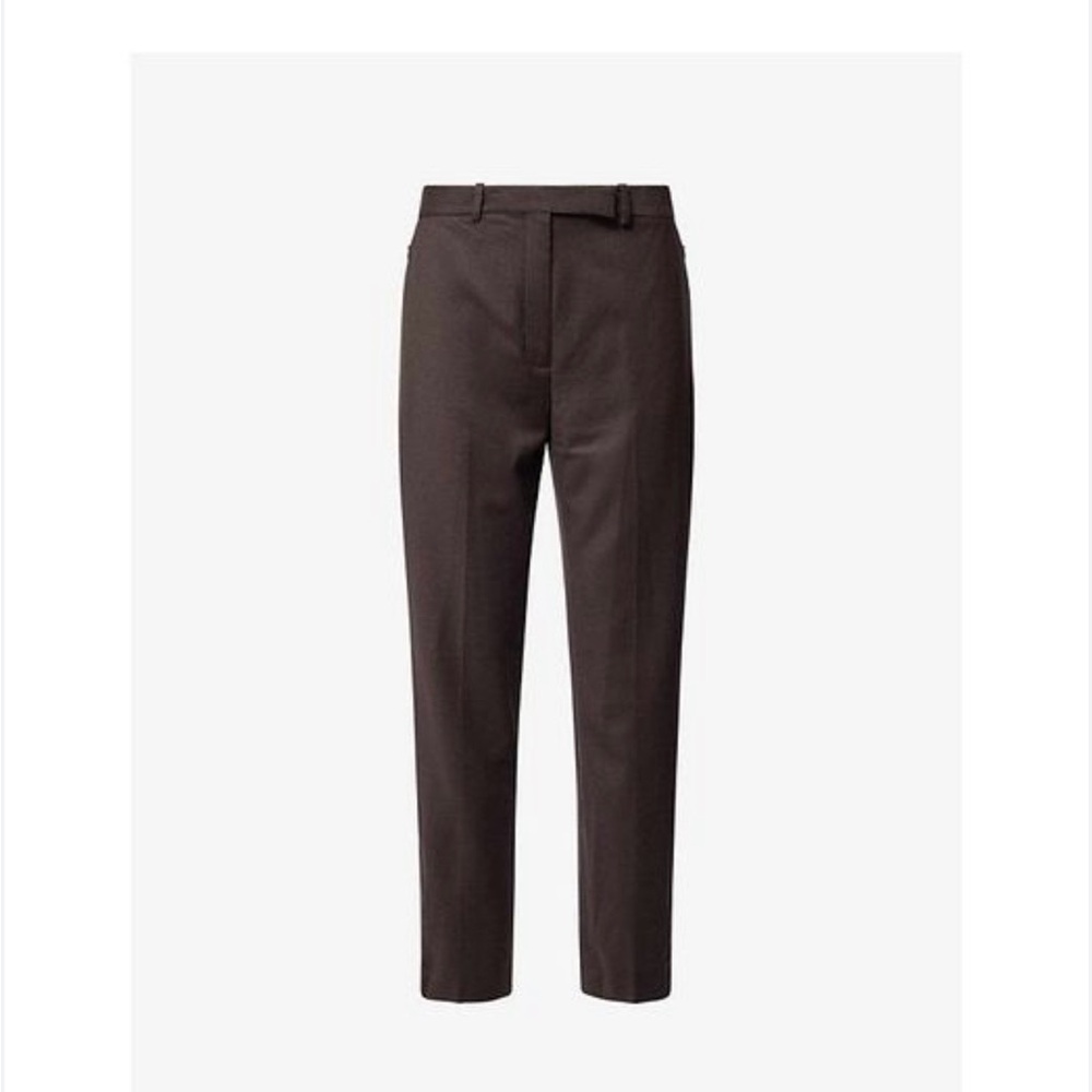 Theory Treeca Good Wool Brown trousers sz 8